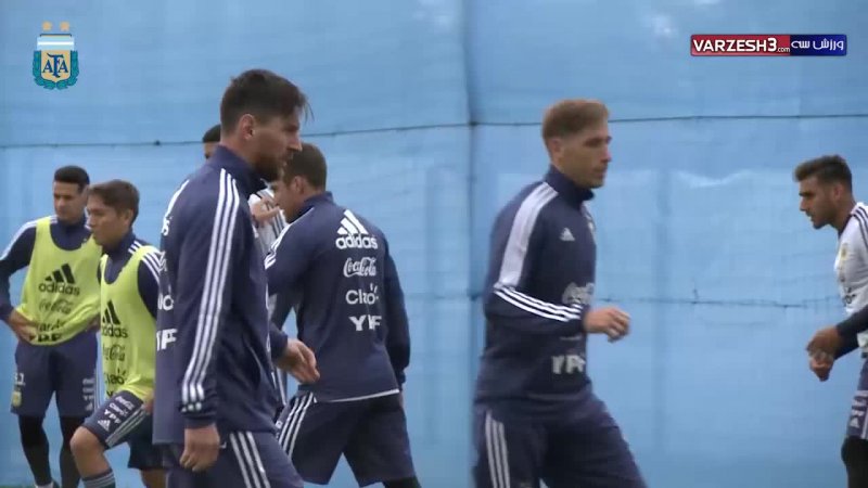  تمرین امروز تیم ملی آرژانتین در نوبت صبح