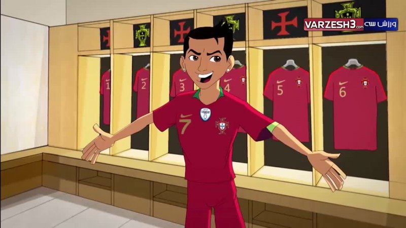انیمیشن جالب از تیم ملی پرتغال برای جام جهانی