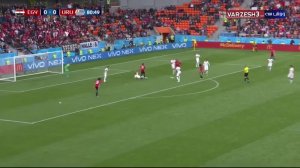 خلاصه بازی مصر 0 - اروگوئه 1 (جام جهانی روسیه)