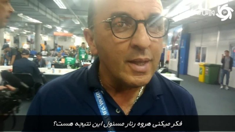 مصاحبه ورزش سه با روزنامه‌نگار مراکشی پس از شکست