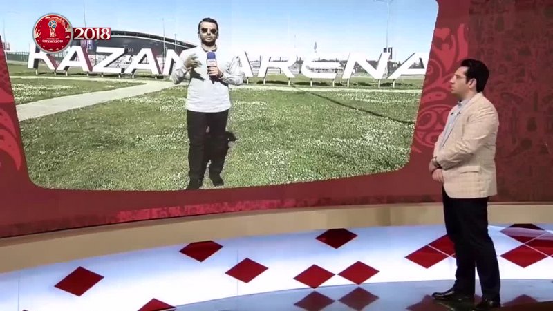 گزارش محمدحسین میثاقی از کنار کازان‌ آرنا