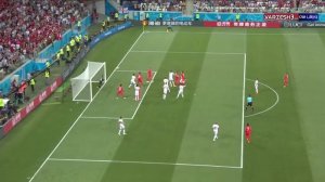 گل اول انگلیس به تونس (هری کین)
