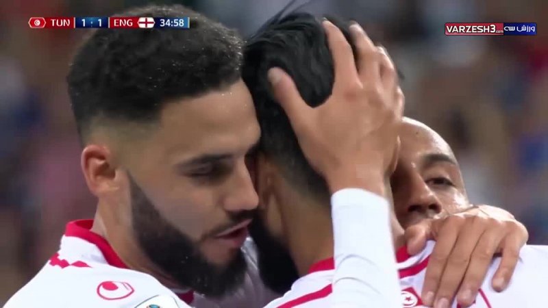 گل اول تونس به انگلیس (ساسی)
