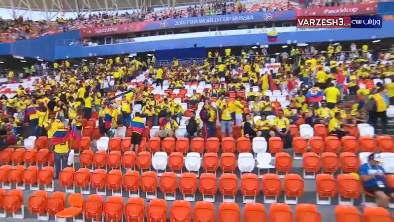 واکنش های هواداران پس از بازی کلمبیا - ژاپن