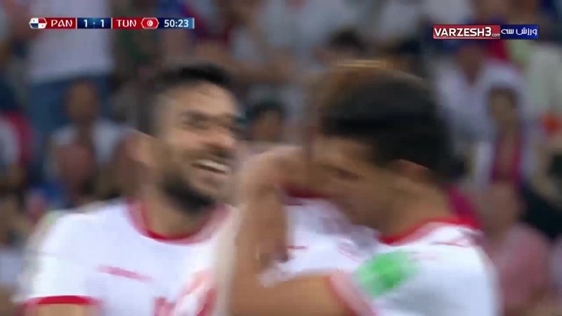 گل اول تونس به پاناما (فخرالدین بن یوسف)