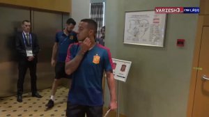 حضور پویول در اردوی تیم ملی اسپانیا