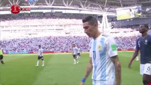 گزارش جذاب میثاقی از بازی فرانسه و آرژانتین