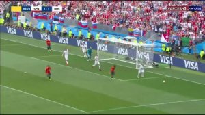 خلاصه بازی اسپانیا 1 - روسیه 1 + پنالتی‌