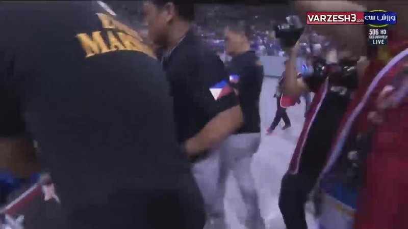 درگیری وحشتناک در بازی بسکتبال استرالیا-فیلیپین