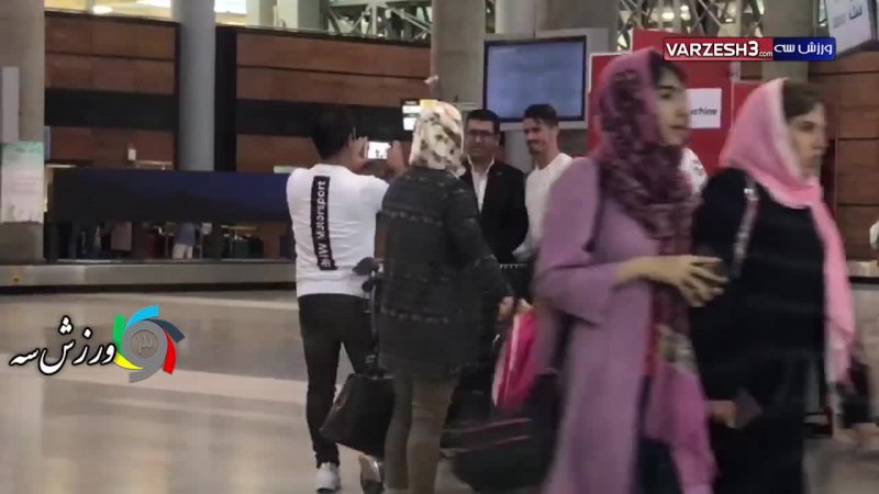 بازگشت وریا غفوری به تهران 