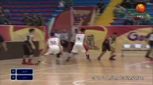 خلاصه بسکتبال نوجوانان ایران 98 - اردن 25