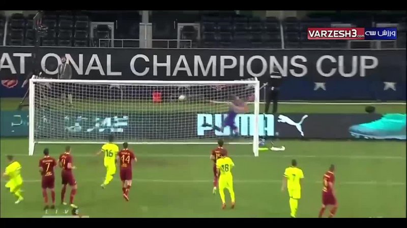 خلاصه بازی بارسلونا 2 - آ اس رم 4 ( اینترنشنال چمپیونز کاپ)
