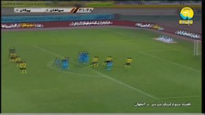 خلاصه بازی فولاد مبارکه سپاهان 0 - پیکان 0