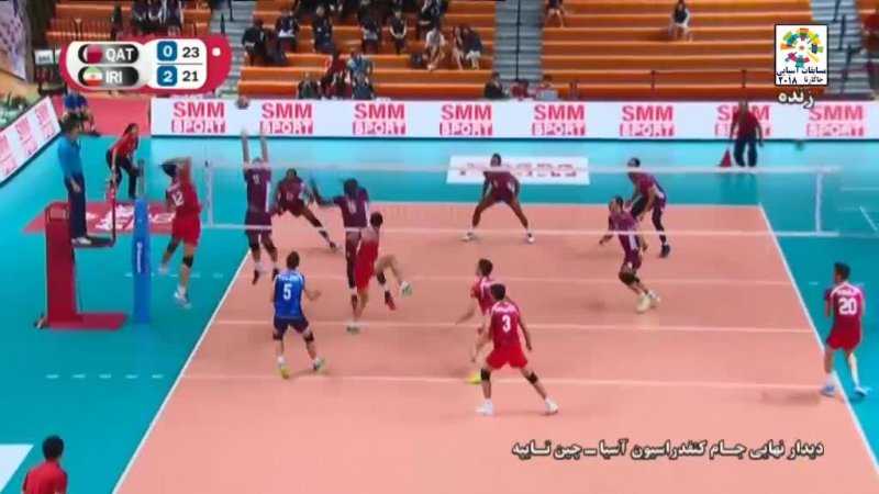 خلاصه والیبال قطر 3 - ایران 2 (فینال‌جام‌کنفدراسیون‌ها)