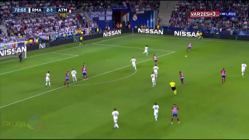 خلاصه بازی اتلتیکو مادرید 4 - رئال مادرید 2 (سوپرکاپ اروپا)