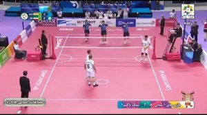 خلاصه بازی سپک تاکرا  هند 2 - ایران 1