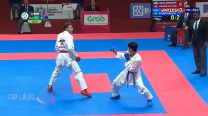 کسب مدال طلا کاراته توسط بهمن عسگری
