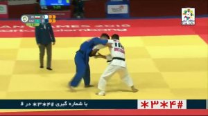 شکست ناعادلانه و کسب مدال نقره سعید ملایی در وزن 81-کیلوگرم