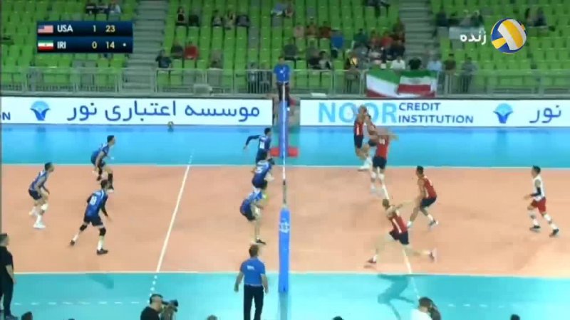 خلاصه والیبال ایران 0 - آمریکا 3