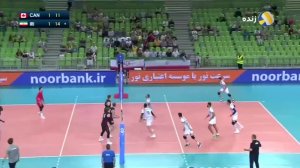خلاصه والیبال ایران 2 - کانادا 3 
