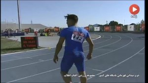 قهرمانی رضاقاسمی در دو 100 متر باشگاه های کشور