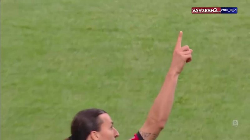 آخرین گل زلاتان ابراهیموویچ در لیگ سری آ ایتالیا