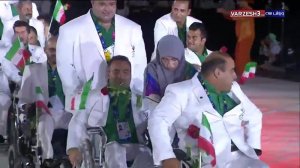 رژه کاروان تیم ملی ایران در بازی های پارا آسیایی 2018