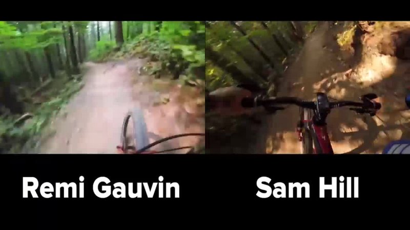 مسابقه جالب دوچرخه سواری در جنگل