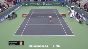 ضربات استثنایی در مسابقات تنیس شانگهای 19-2018