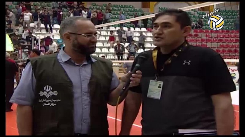 مصاحبه با مربیان بعد از بازی شهرداری گنبد - شهروند اراک