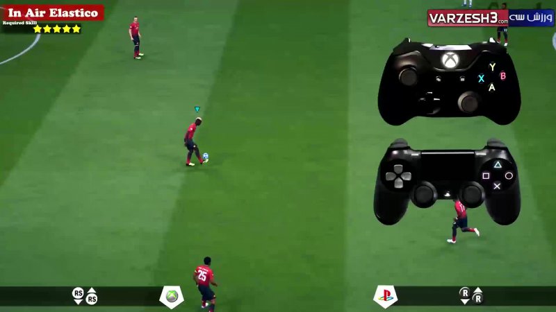 آموزش تمامی حرکات تکنیکی FIFA19 ( بخش دوم)