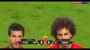 خلاصه بازی مصر 3 - تونس 2 (گلزنی صلاح)