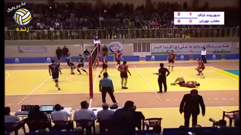 خلاصه والیبال شهروند اراک 3 - عقاب نهاجا 0