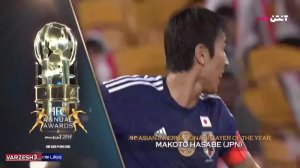 ماکوتو هاسبه بهترین بازیکن آسیایی شاغل در لیگ های غیر آسیایی 19-2018