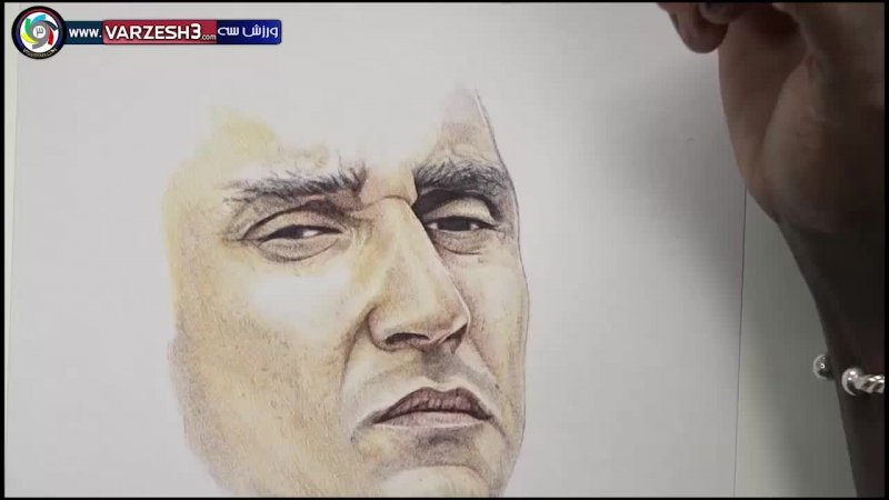 طراحی زیبا از چهره کیلور ناواس بازیکن رئال مادرید
