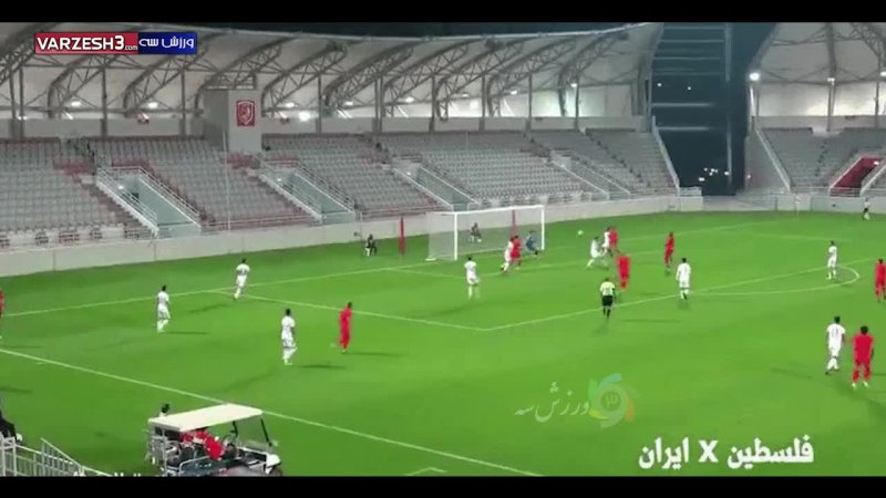 گل تیم ملی فلسطین به ایران در دیدار دوستانه