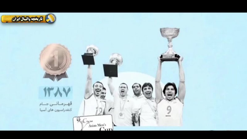 تاریخچه ورزش والیبال در ایران