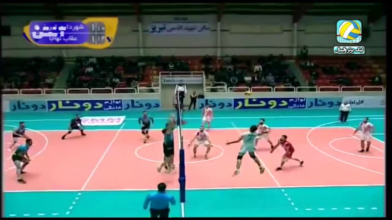 خلاصه والیبال شهرداری تبریز 3 - عقاب نهاجا 1