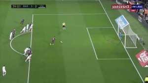 خلاصه بازی بارسلونا 2 - والنسیا 2 (دبل مسی)