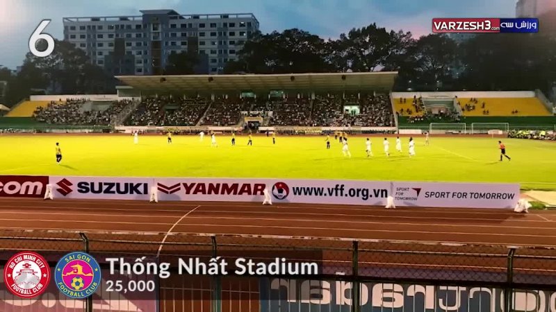 10 استادیوم بزرگ کشور ویتنام