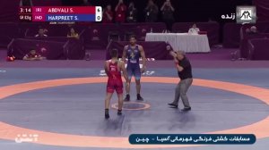 کسب مدال طلای وزن 82 کیلوگرم توسط سعید عبدولی