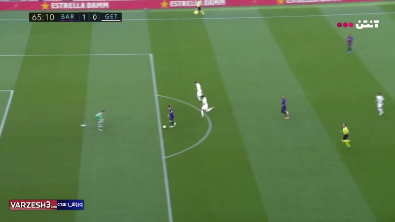 خلاصه بازی بارسلونا 2 - ختافه 0