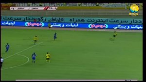 خلاصه بازی سپاهان 2 - استقلال خوزستان 0