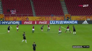 شوت تماشایی استنز گل اول نیوزلند به نروژ (جام جهانی جوانان)