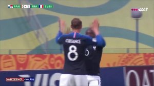 خلاصه بازی پاناما 0 - فرانسه 2 (جام‌جهانی جوانان)