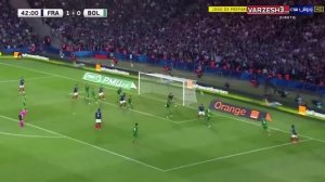 گل دوم فرانسه به بولیوی (گریزمان)