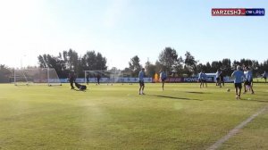 تمرین تیم ملی اروگوئه (14-03-98)