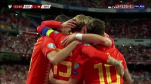 گل اول اسپانیا به سوئد (راموس-پنالتی)