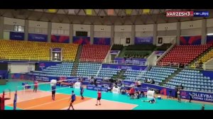 آخرین تمرین تیم ملی روسیه در سالن غدیر