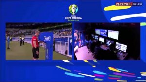 خلاصه بازی اروگوئه 4 - اکوادور 0 (کوپا امریکا)